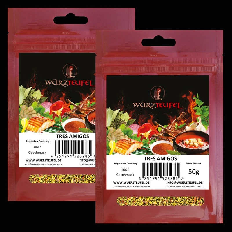 Hot Chili-Mix "Tres Amigos"