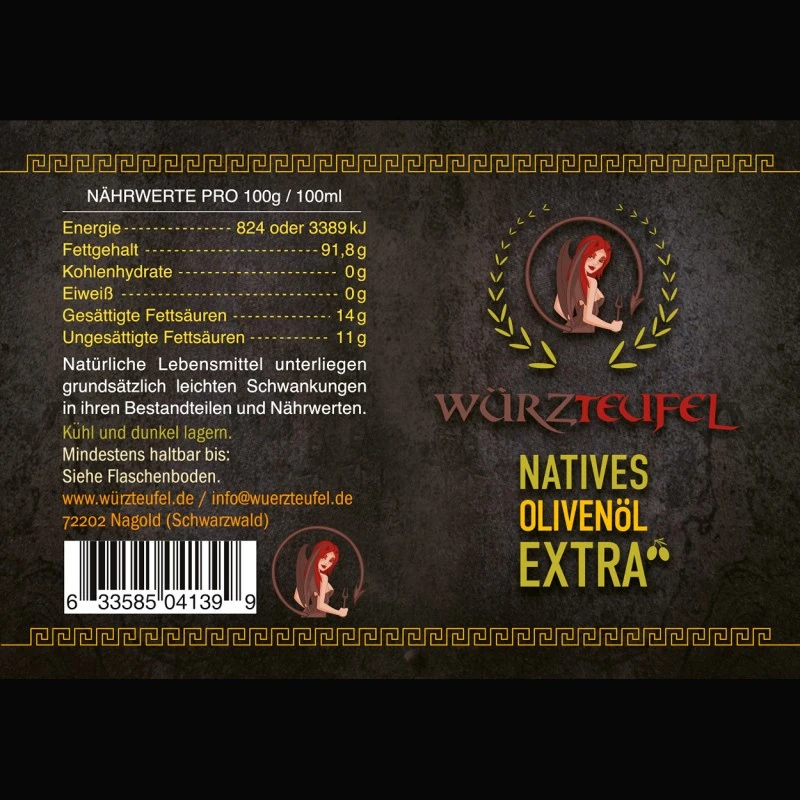 Zitronen-Öl (aromatisiertes Olivenöl)