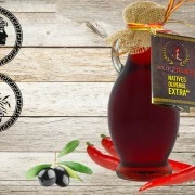 Hot-Chili-Olivenöl (aromatisiertes Olivenöl)