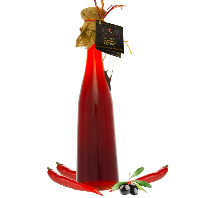 Hot-Chili-Olivenöl (aromatisiertes Olivenöl)