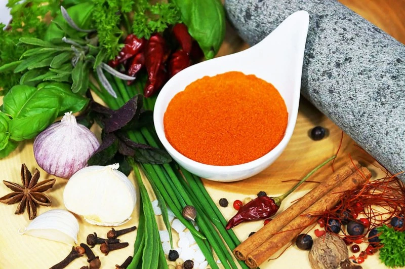 Cayennepfeffer geräuchert, gemahlen