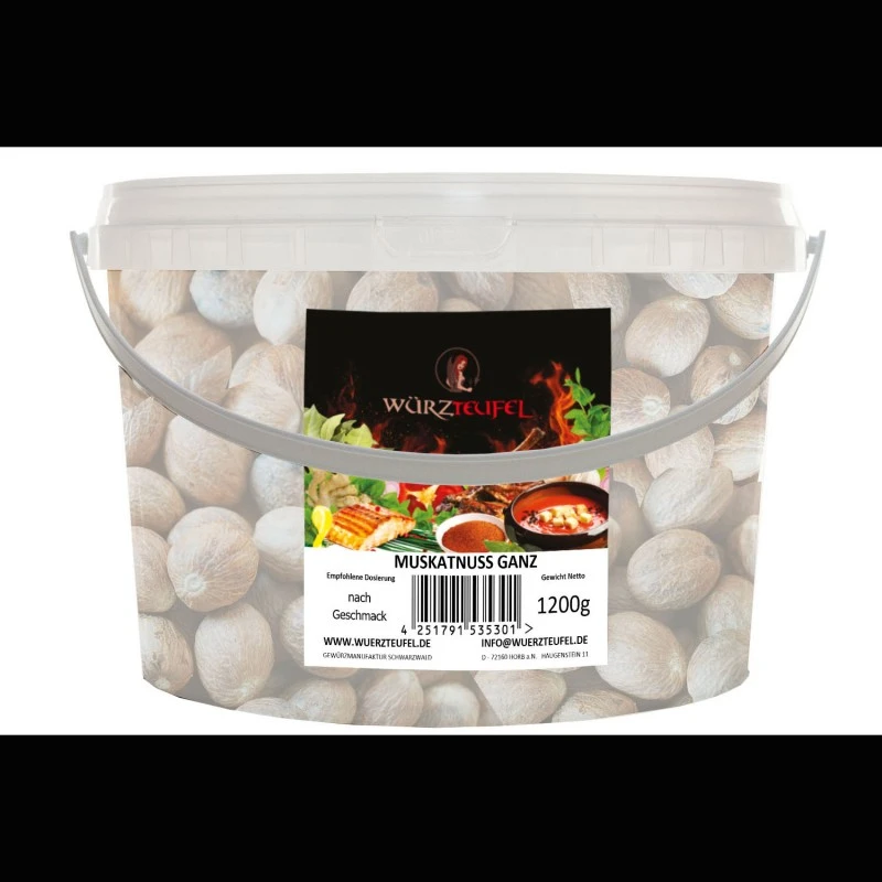 Muskatnuss (Grenada), ganz