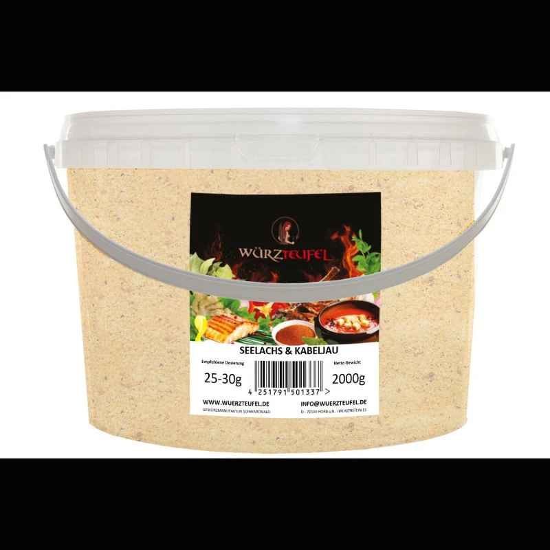 Seelachs- und Kabeljau-Gewürz