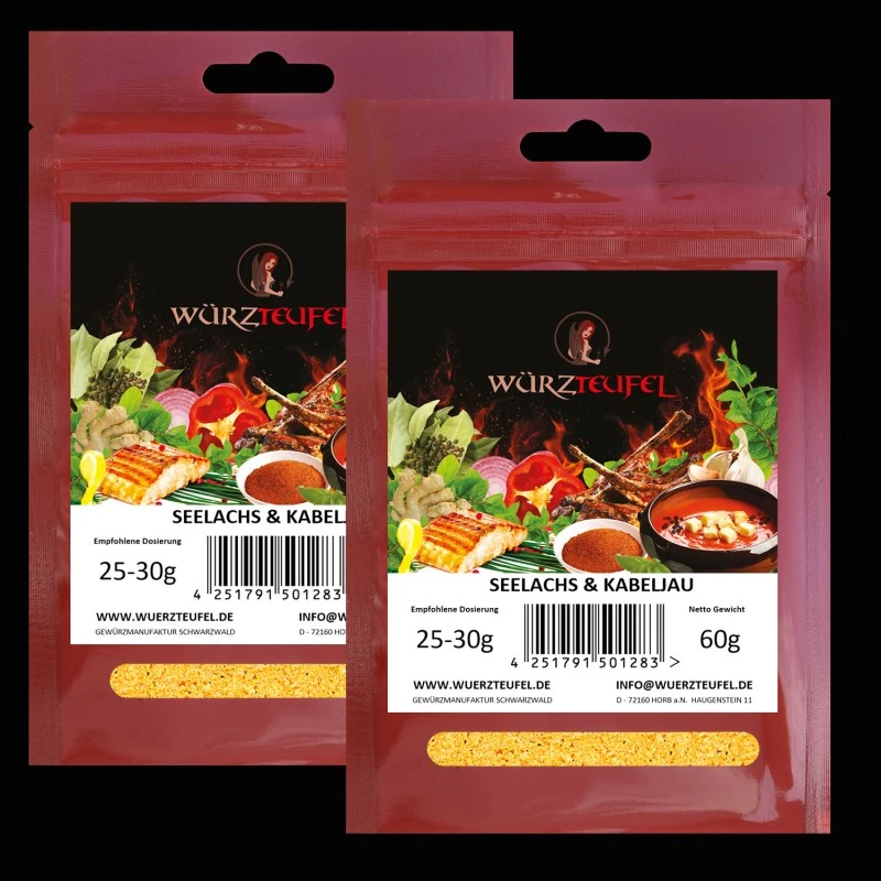 Seelachs- und Kabeljau-Gewürz