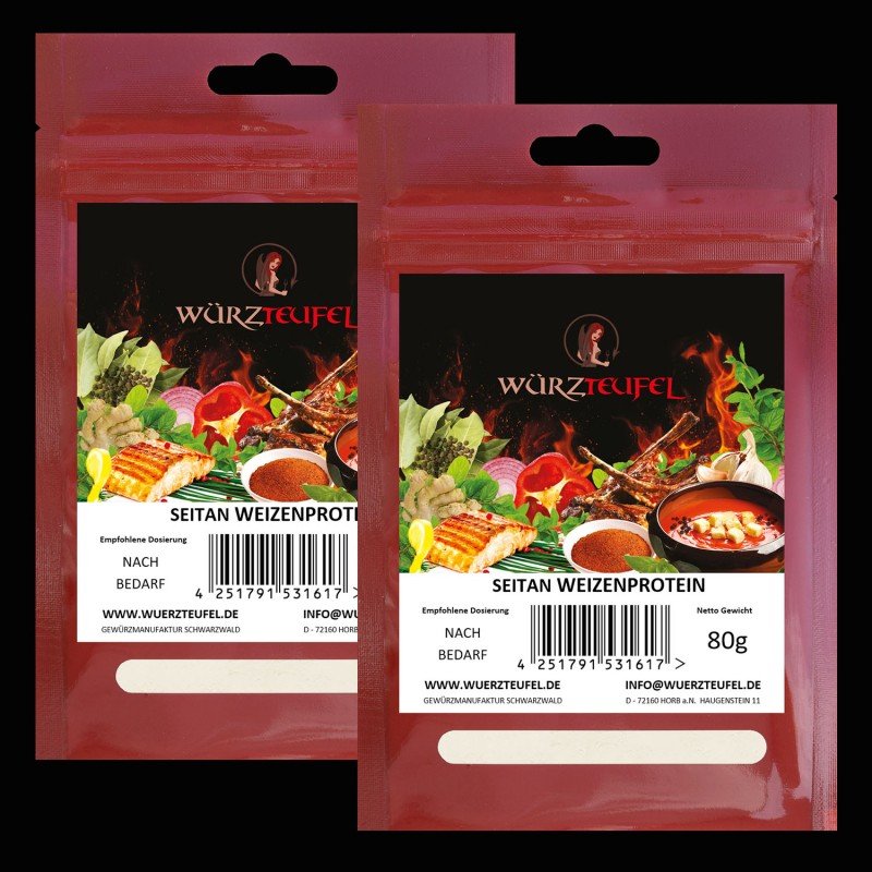 Seitan, Weizenprotein Weizengluten