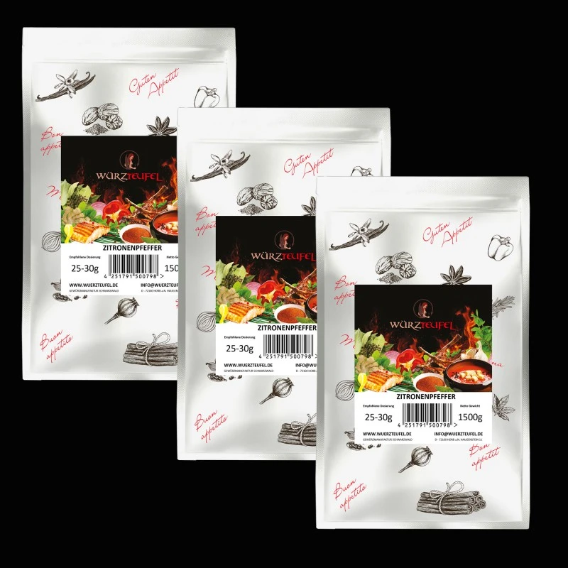 Zitronenpfeffer-Gewürz