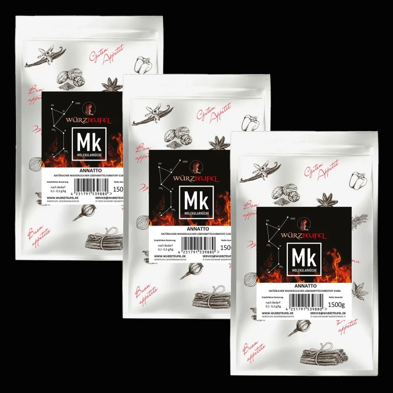 Annatto/Norbixin (natürlicher Farbstoff)