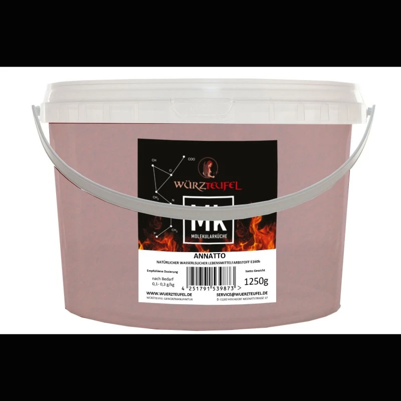 Annatto/Norbixin (natürlicher Farbstoff)