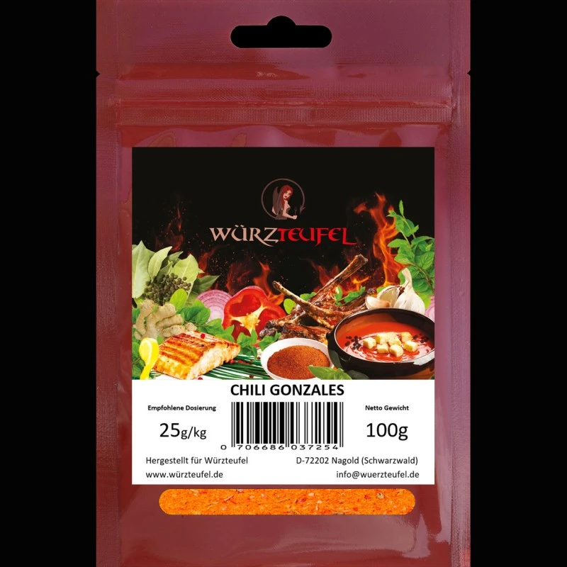 Chili-Gewürz "Chilli Gonzales" (Tex-Mex)