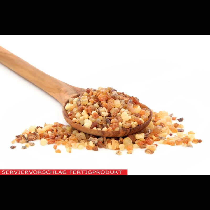 Gummi arabicum, gemahlen aus gelben Akaziensteinen