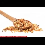 Gummi arabicum, gemahlen aus gelben Akaziensteinen