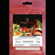 Kalbsbratwurst-Gewürz (Schweizer Bratwurst) zur Wurstherstellung