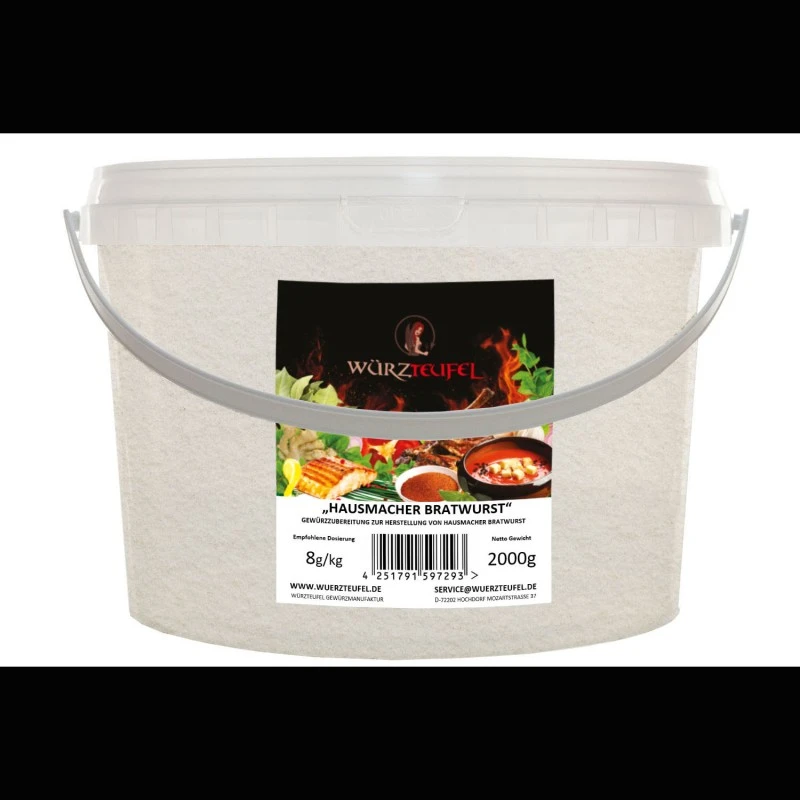Bratwurst-Gewürz (Hausmacher-Art) zur Wurstherstellung