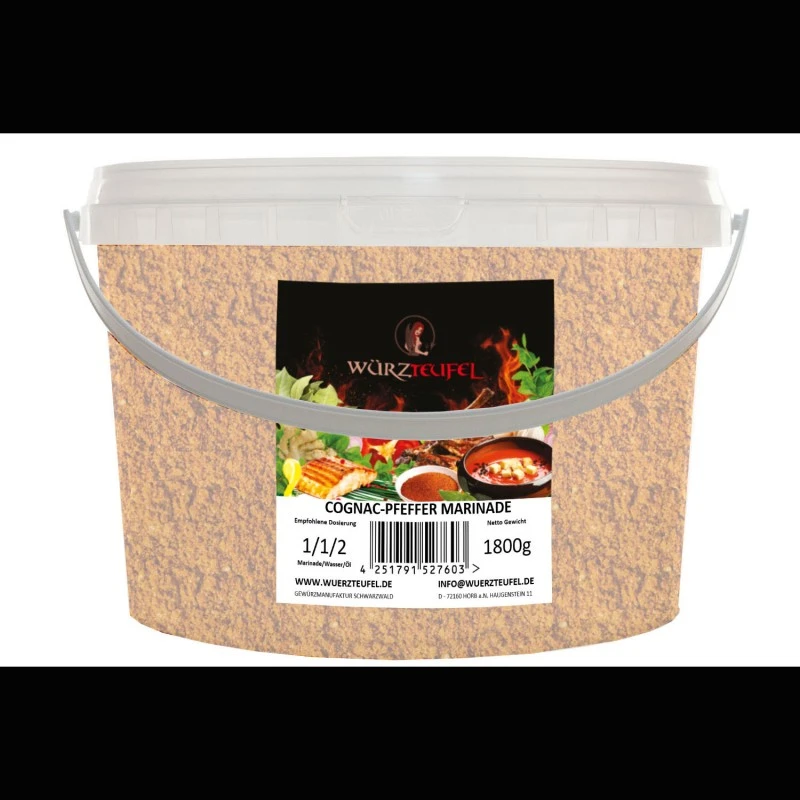Cognac-Pfeffer-Marinade (Instantpulver)