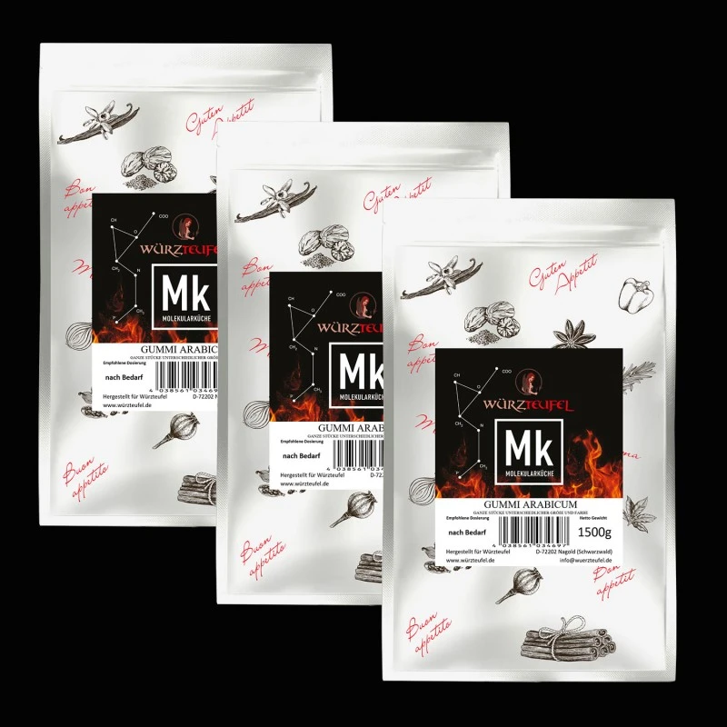 Gummi arabicum, ganze Stücke