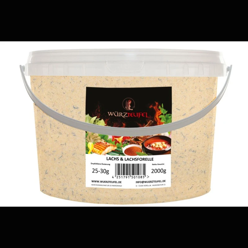 Lachs- und Lachsforelle-Gewürz