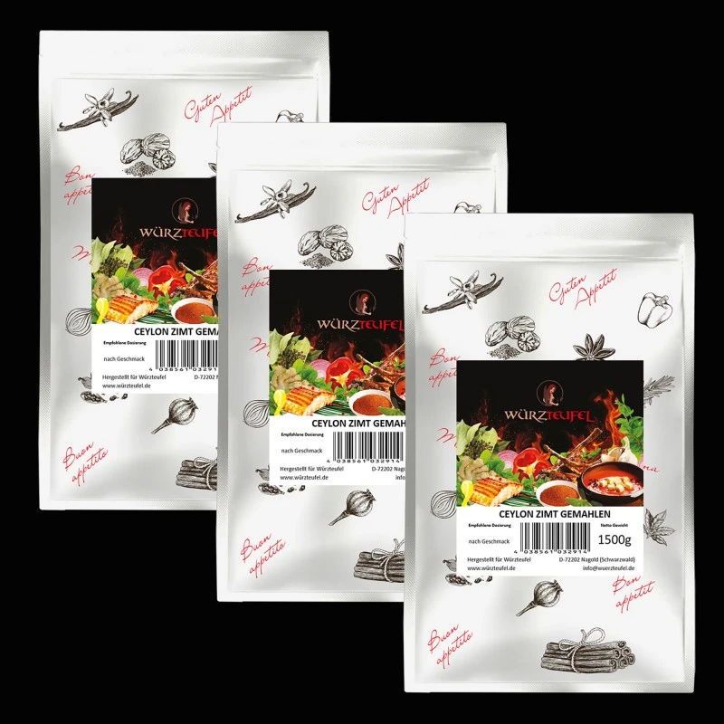 Zimt (Ceylon), gemahlen