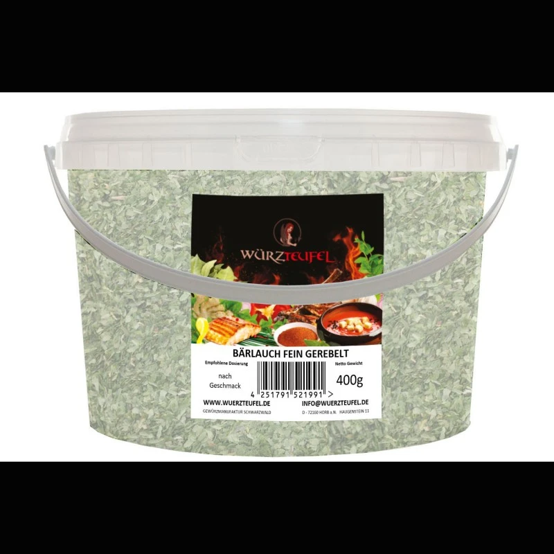 Bärlauch, fein gerebelt