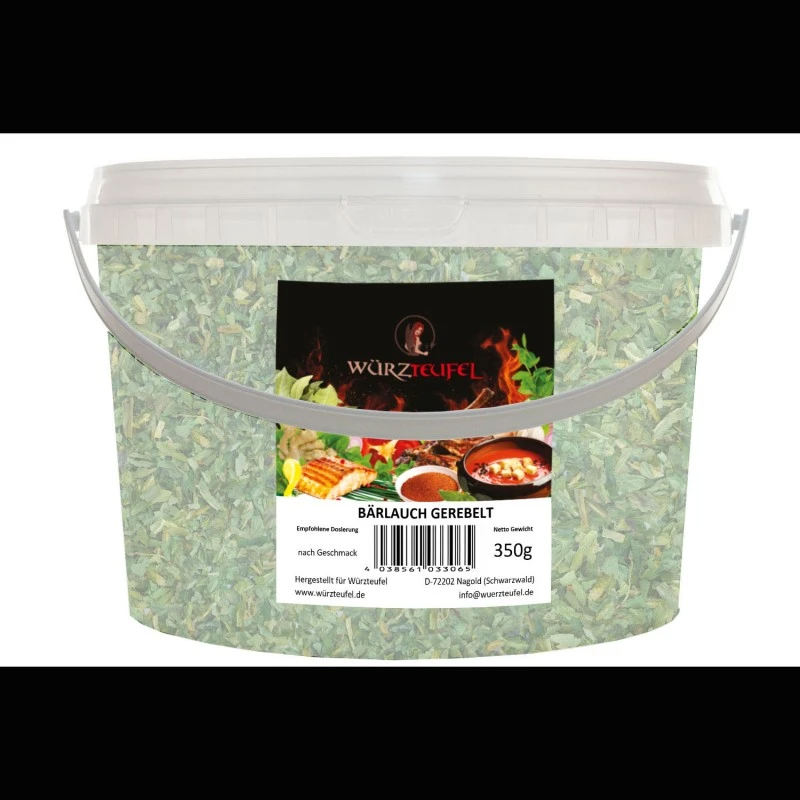 Bärlauch, grob gerebelt