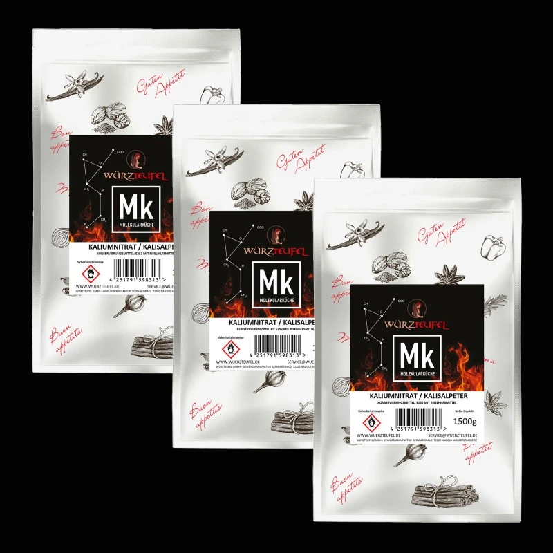 Kalisalpeter mit Rieselhilfe - Kaliumnitrat Bengalsalpeter