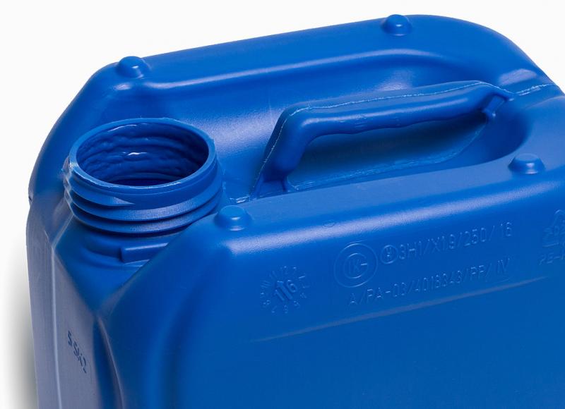 Kanister 5 Liter, blau mit Deckel