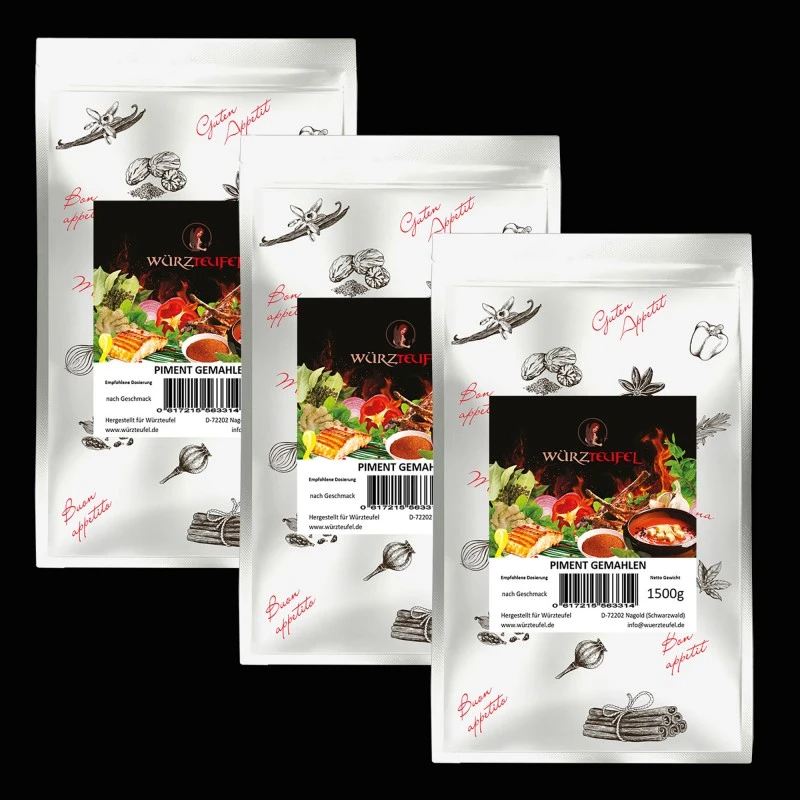 Piment, gemahlen