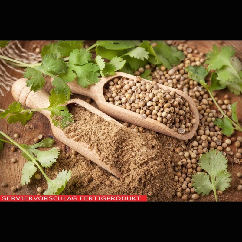 Koriander, geschrotet