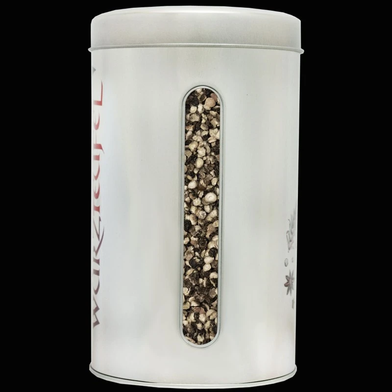 Pfeffer schwarz, grob geschrotet (Steakpfeffer)