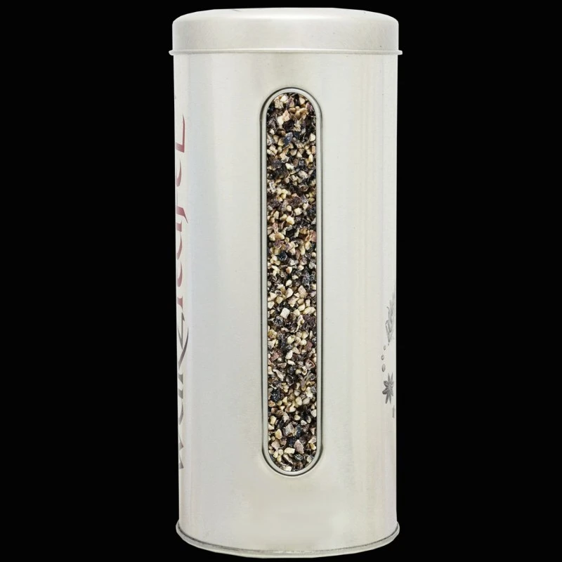 Pfeffer schwarz, fein geschrotet