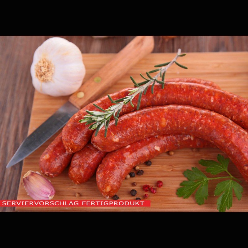 Salsiccia Rossa Bratwurst Gewürzzubereitung