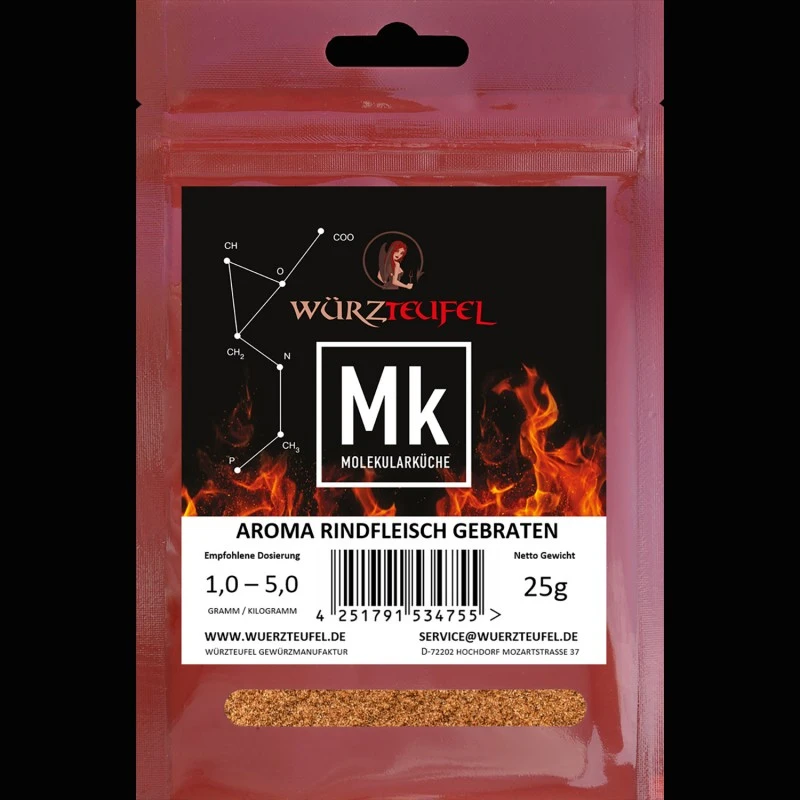 Rindfleisch-Aroma "Rindfleisch gebraten" (Pulver)