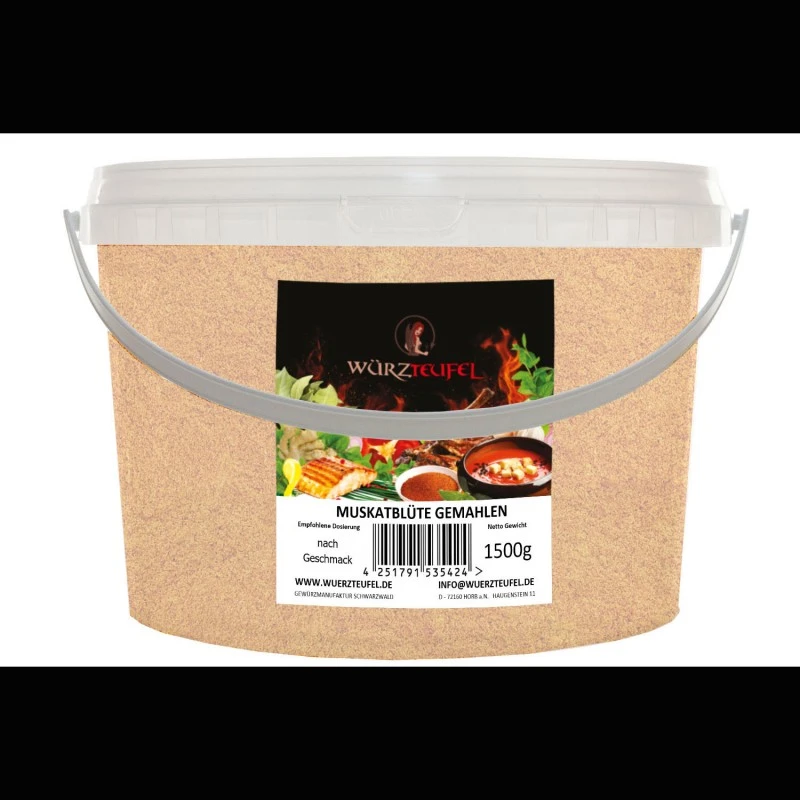 Muskatblüte (Macis), gemahlen