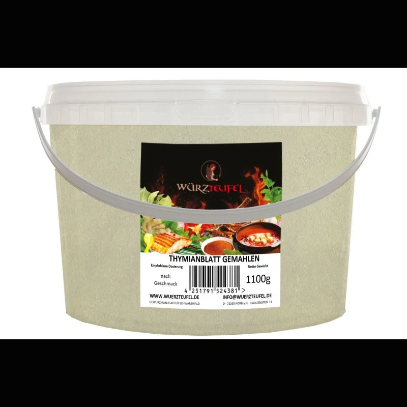 Thymian, Thymianblatt gemahlen