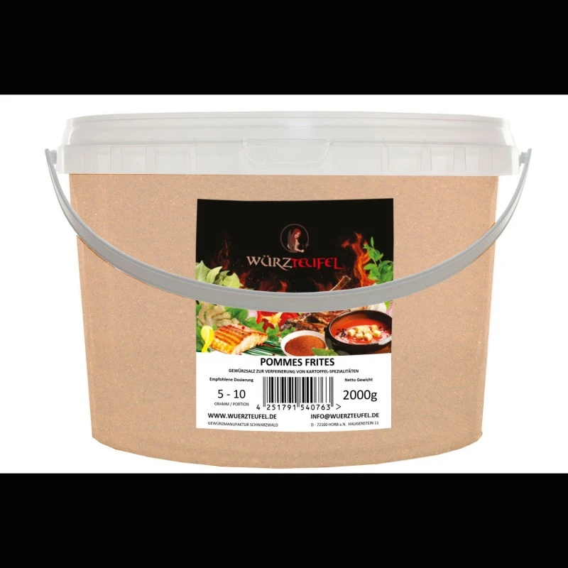 Pommes-Frites-Gewürzsalz