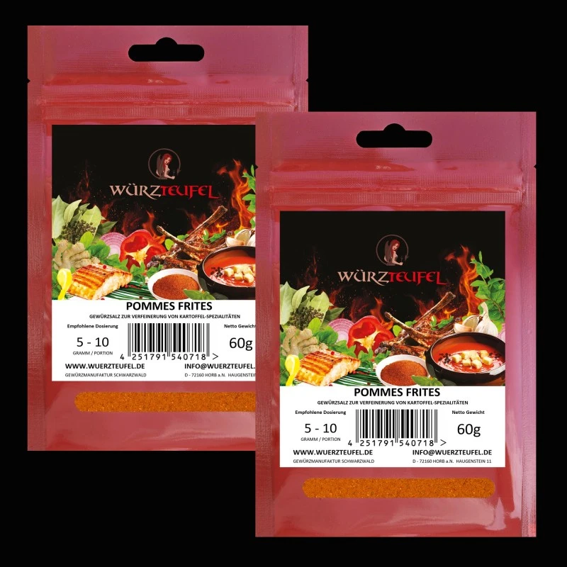 Pommes-Frites-Gewürzsalz