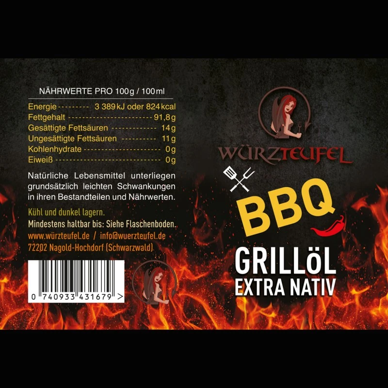 BBQ-Grill-Öl
