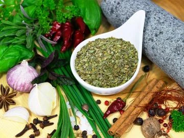 Oregano, gerebelt