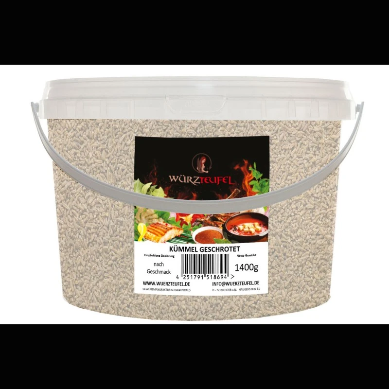 Kümmel, geschrotet