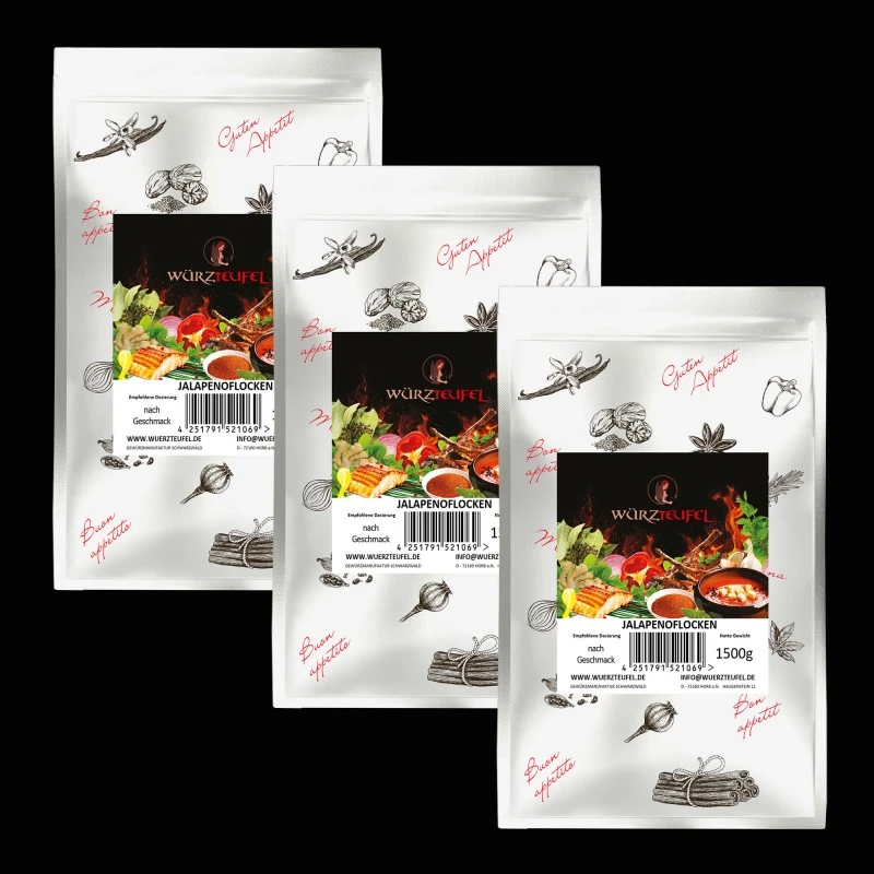 Jalapeno, Flocken (Jalapeno-Flakes)