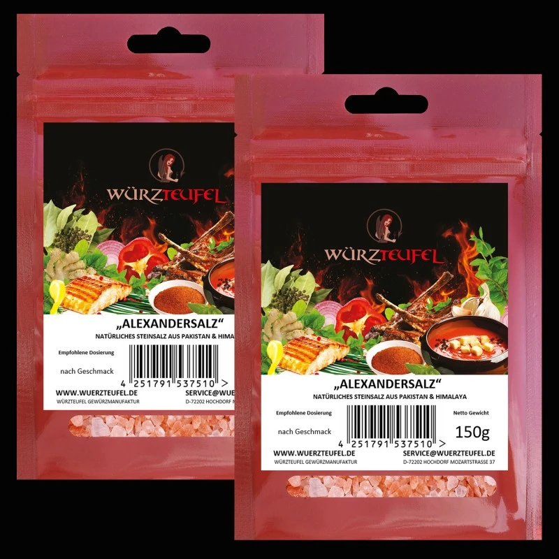 "Mandelholz" Geräuchertes Meersalz