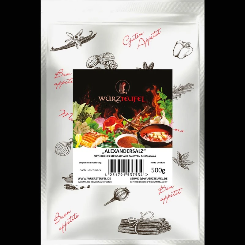 "Olivenholz" Geräuchertes Meersalz