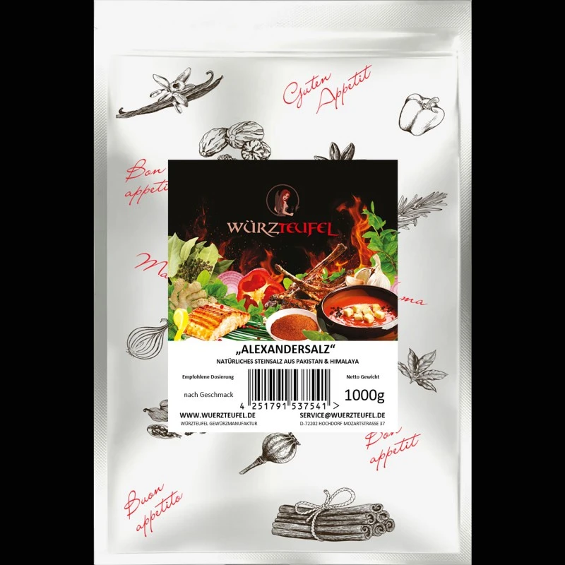 "Olivenholz" Geräuchertes Meersalz