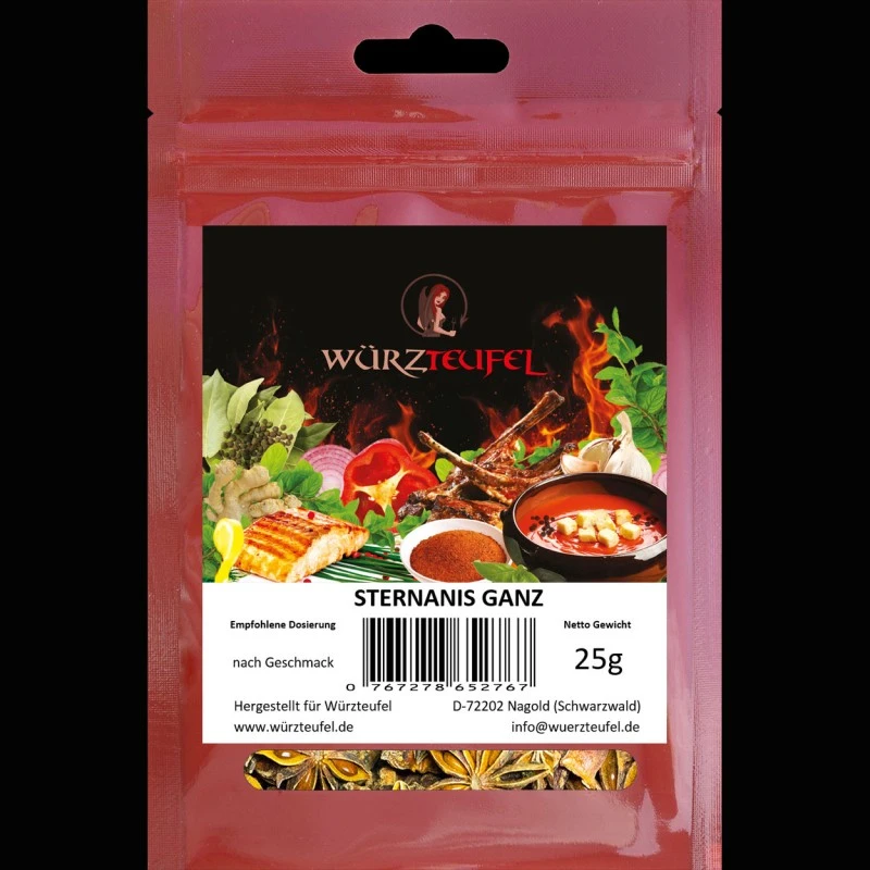 Sternanis, ganz