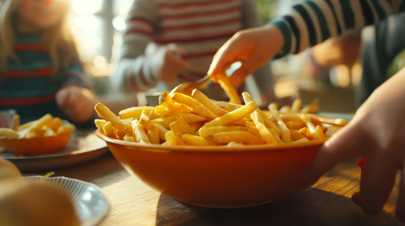 Pommes Frites - Gewürzsalzzubereitung