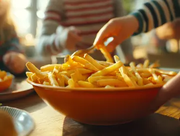 Pommes Frites - Gewürzsalzzubereitung